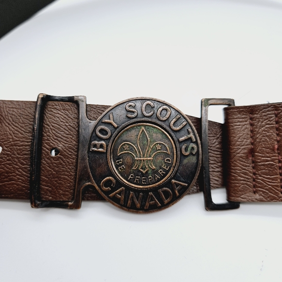 BOY SCOUTS OF CANADA | vintage uniform belt - Picture 2 of 6